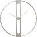 Zegar ścienny Clip srebrny 60cm