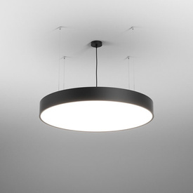 Lampa wisząca BIG SIZE next round 66 CM 3000K oplal LED AQFORM