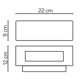 Kinkiet ogrodowy ZEN ZN-K100 marki SU-MA