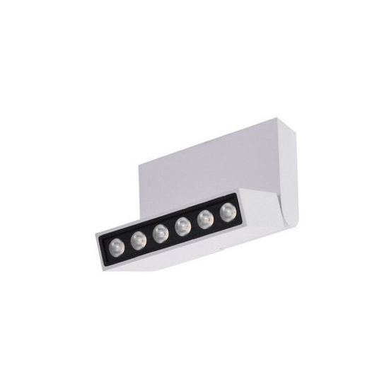 Oprawa natynkowa z ruchomym źródłem światła Leon White Azzardo