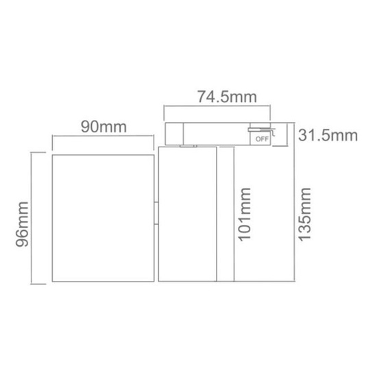 Oprawa do szynoprzewodu Rullo Bianco Mobile Track OPEN DESIGN HIGHLIGHTS