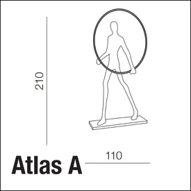Lampa podłogowa Atlas A Azzardo  AZ4984