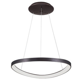 Lampa wisząca brązowa Morfi Italux