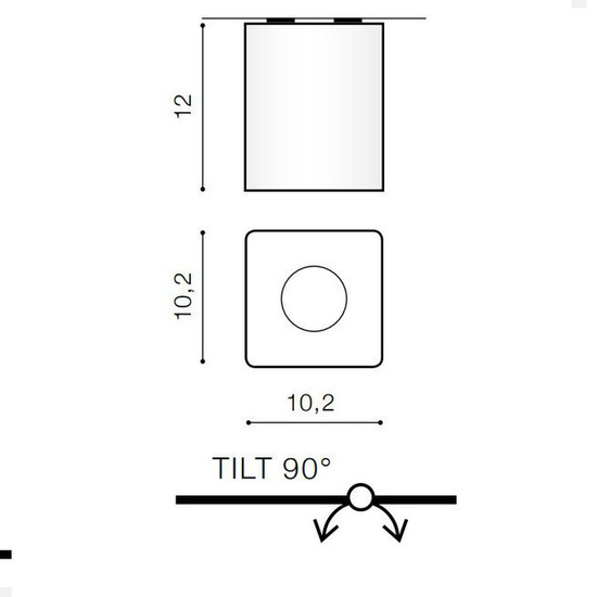 Lampa Nino 1 biały chrom WH/CH Azzardo