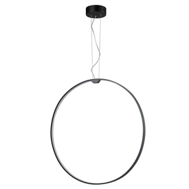 Lampa wisząca ACIRCULO LED CZARNA 74 CM