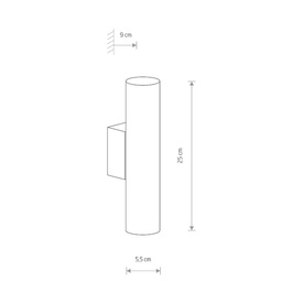 Kinkiet EYE WALL Nowodvorski 