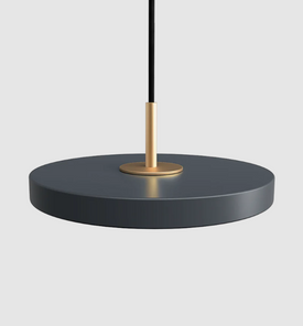 Lampa wisząca Asteria mikro szary antracyt UMAGE