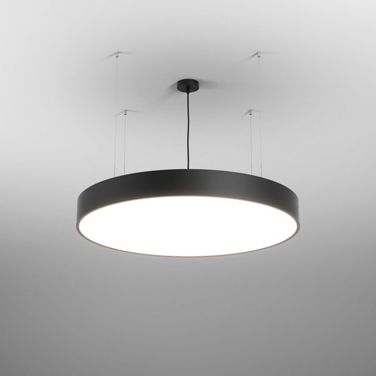 Lampa wisząca BIG SIZE next round 66 CM 3000K oplal LED AQFORM