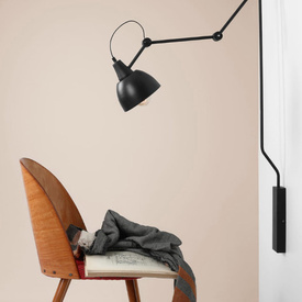 Kinkiet Aida 843C_1 czarny ALDEX