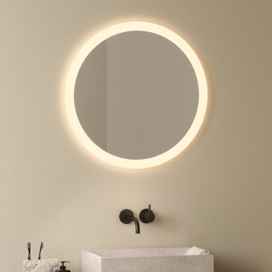 Podświetlane lustro  do łazienki Ascot 650 Round Astro Lighting