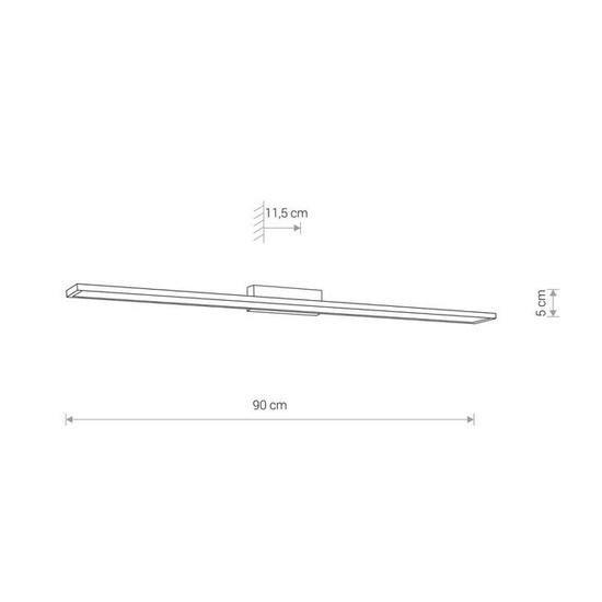 Kinkiet do oświetlenia obrazu LATH LED Nowodvorski