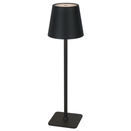 LED line LITE Lampa stołowa TAZA 3,5W 400lm CCT IP54 czarna 2x2000mAh