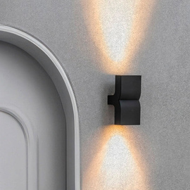 Kinkiet zewnętrzny KLAMP ciemnoszary 74408