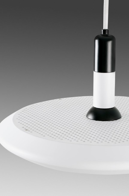 Lampa wisząca Planet LED biała Faro 64101