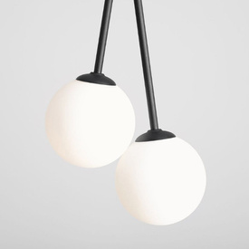 Lampa wisząca Bosso 1087L1 czarna