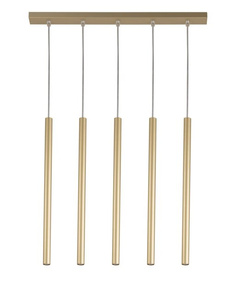 Sopel 5 prosty złoty 33617