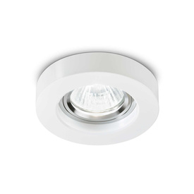 BIAŁA OPRAWA WPUSZCZANA BLUES FI ROUND 113999 IDEAL LUX