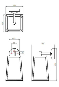 KINKIET ZEWNĘTRZNY ASTRO CALVI 7105