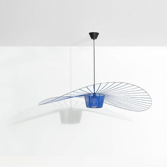 LAMPA WISZĄCA VERTIGO KOBALTOWA - 140 cm