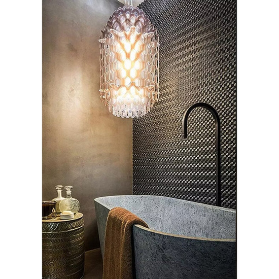 Lampa wisząca Chantal pomarańczowa S Slamp