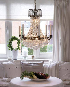 Żyrandol kryształowy Lacko Markslojd 100649 54 cm