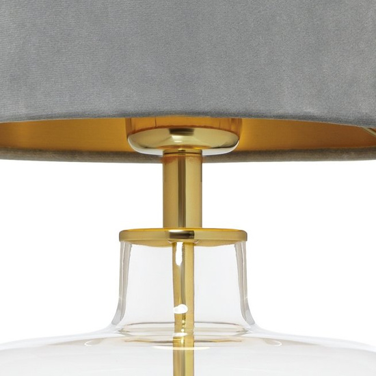 Lampa stołowa LORA szara Kaspa