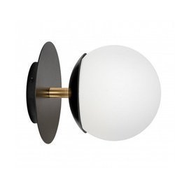 Oprawa sufitowa/ścienna Plaat C czarno-złota UMMO