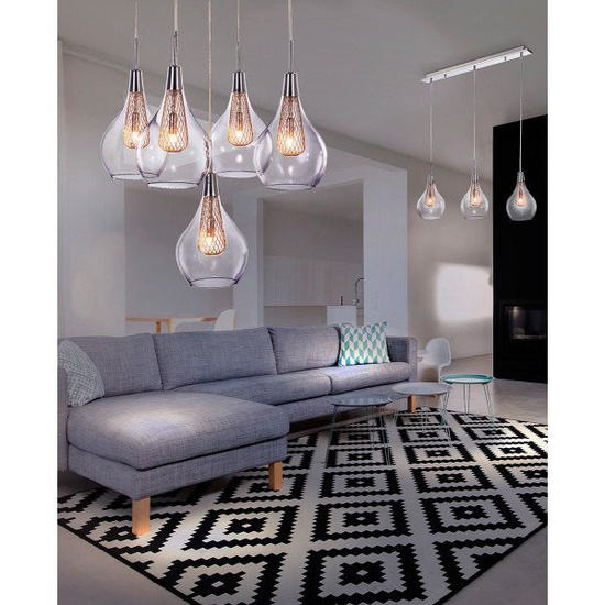 Lampa wisząca Elektra 1 Azzardo 