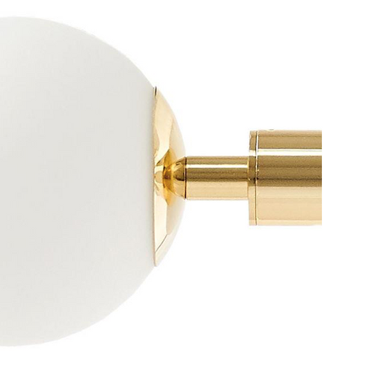 Lampa przysufitowa CUMULUS 3 złota KASPA