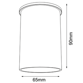 Spot Arida czarny Shilo