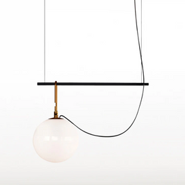 Lampa wisząca ze szkła dmuchanego NH S1 22 Artemide