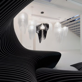 Lampa wisząca Aria Transparent Medium Slamp