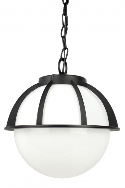 Zewnętrzna lampa wisząca KULE Z KOSZYKIEM K 1018/1/KPO 250 SU-MA
