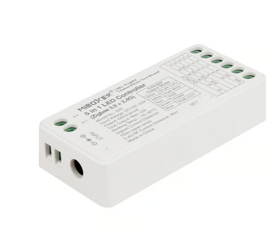 Kontroler 5w1 LED ZigBee 3.012-48VDC 12A MiBoxer (FUT037Z+)