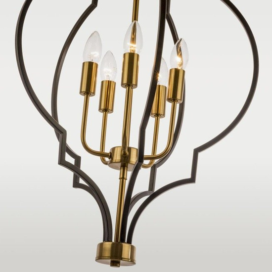 Lampa wisząca Nashville Cosmo Light P05186BK