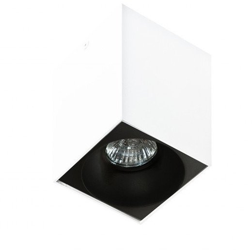 Plafon Hugo biały / czarny Azzardo