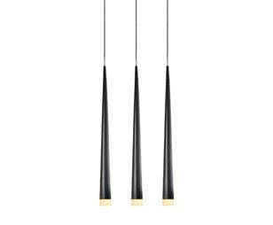 Lampa wisząca Stylo 3 czarna Azzardo