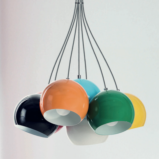 Lampa wisząca Noa 7 MULTICOLOR Azzardo