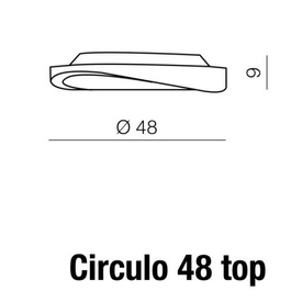 Plafon Circulo 48 Chrom Azzardo