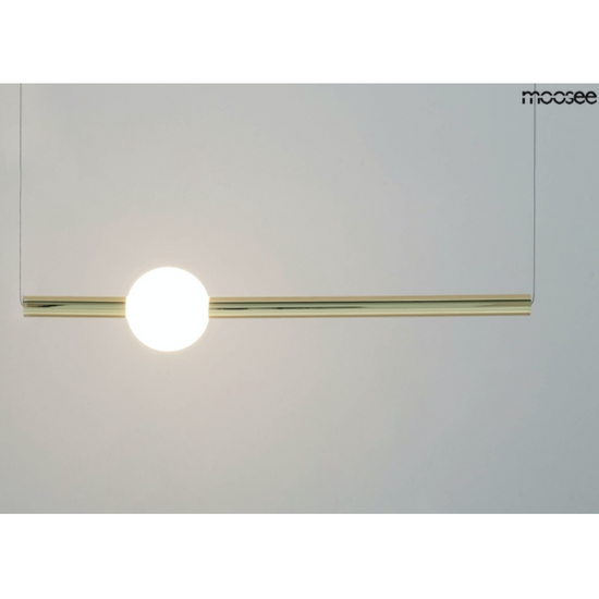 MOOSEE lampa wisząca LIBRA 60 ON złota