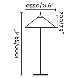 Zewnętrzna lampka stojąca SAIGON 1M R55 FARO 71575-01