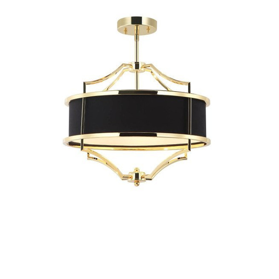Lampa wisząca Stesso Gold Black S STYL NOWOJORSKI 