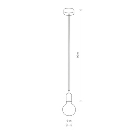 Lampa wisząca SILICONE BLACK  I 6404 Nowodvorski