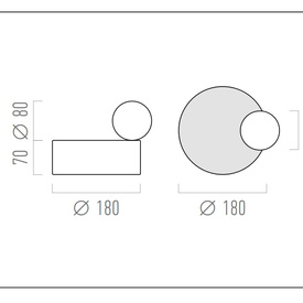 Lampa stołowa Firefly B T SN CHORS