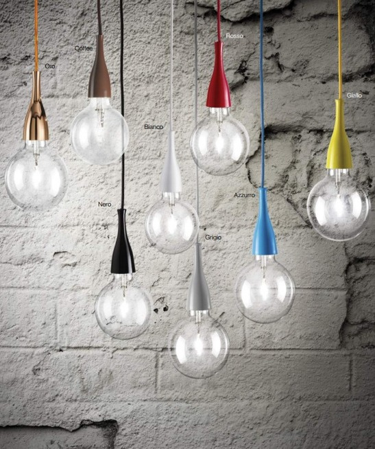 Lampa wisząca MINIMAL SP1 BIANCO 09360 IDEAL LUX