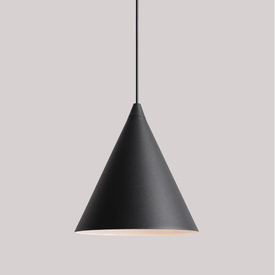 Czarna lampa wisząca Form Aldex
