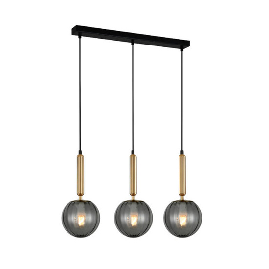 Lampa wisząca Ravena PND-2324-3L BRO+SG Italux