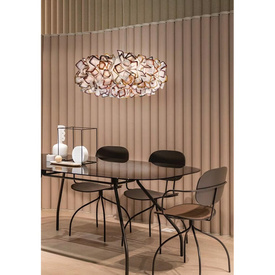 Lampa wisząca CLIZIA SUSPENSION LARGE ORANGE SLAMP