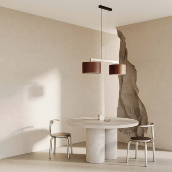 Lampa wisząca REMS DOUBLE C1318/2/NEG Aromas 