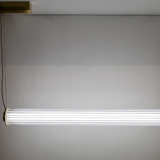 Lampa wisząca COMO mosiądz ZUMA LINE 002177-030010